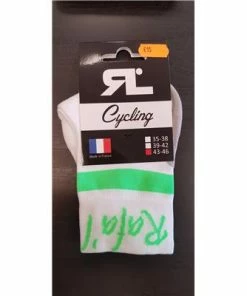 Chaussettes RAFA'L MINI CELESTE 2 BLANC/ VERT 39-42