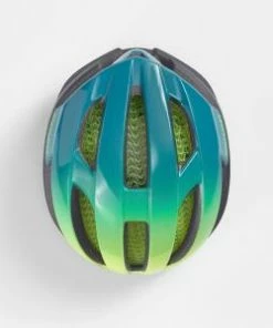 Casque Bontrager Specter WaveCel Jaune-bleu Taille S -accessoires de vélo Ventes casque bontrager specter wavecel dessus big