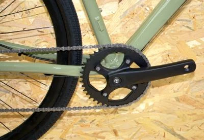 ROYAL BIKE SHOP Vélo De GRAVEL EXS Shimano Sora Disc Mono 9V Kaki T48 5 ROYAL BIKE SHOP Vélo De GRAVEL EXS Shimano Sora Disc Mono 9V Kaki T48 – Image 4