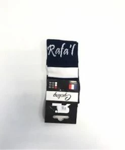 Chaussettes Cyclisme RAFA'L CELESTE 2 BLEU MARINE/ BLANC