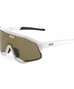 Lunettes De Vélo Route Demos White Brown Koo