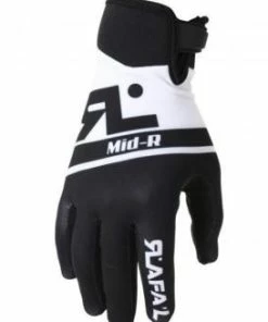 Gants De Vélo Rafa'l MID-R Noirs Et Blancs