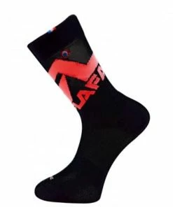 RAFA'L Chaussettes Hautes Rafal Big Logo Noir Rouge