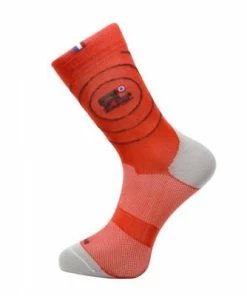RAFA'L Chaussettes Rafal Radar Carbone Rouges