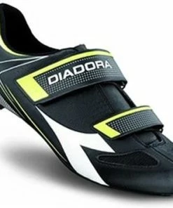 Chaussures Vélo De Route Diadora Phantom II Noire Jaune