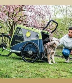 Remorque Croozer Peppa Pour Chien -accessoires de vélo Ventes remorque chien croozer peppa 4 big