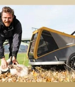 Remorque Croozer Peppa Pour Chien -accessoires de vélo Ventes remorque chien croozer peppa 5 big