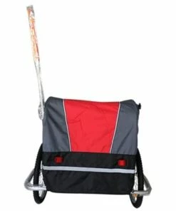 Remorque Enfant Optimiz Charge Max 36KG Rouge -accessoires de vélo Ventes remorque velo enfant optimiz 1 big