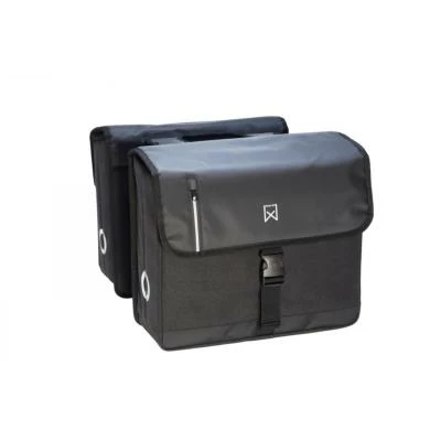 Double Sacoche Vélo étanche Willex VAE 40 Litres Noire 3 Double Sacoche Vélo étanche Willex VAE 40 Litres Noire