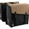 Double Sacoche Willex VAE Toile 38 Litres Marron 1 Double Sacoche Willex VAE Toile 38 Litres Marron -accessoires de vélo Ventes sacoche double willex Dub canvas big