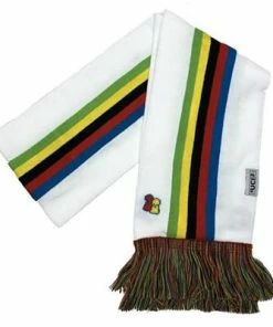 BIG BOBLLE HATS ECHARPE BIG BOBBLE UCI BLANCHE RAINBOW