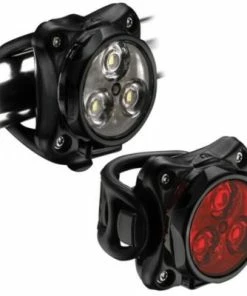 Paire De Lumières De Vélo Zecto Drive Noir Lezyne 80 Lumens